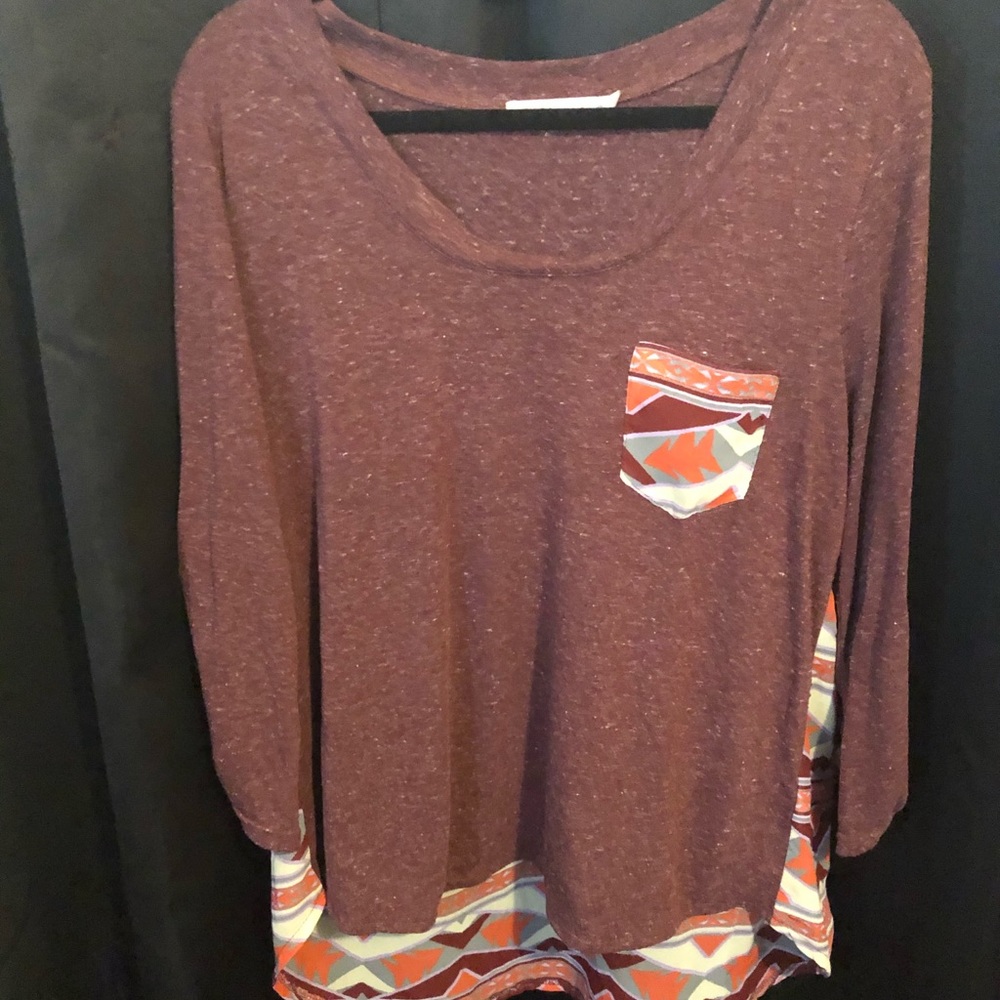 Long sleeved blouse